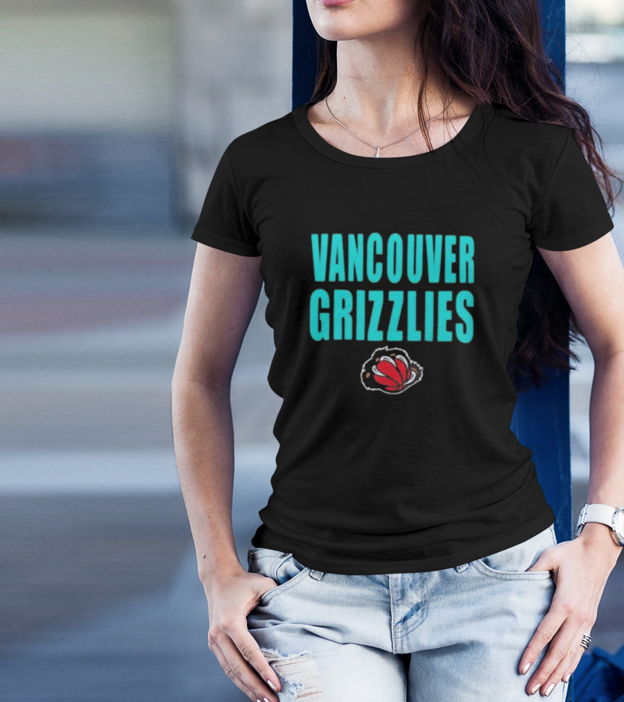Vancouver Grizzlies Mitchell Ness Hardwood Classics Legendary Slub	 T-Shirt