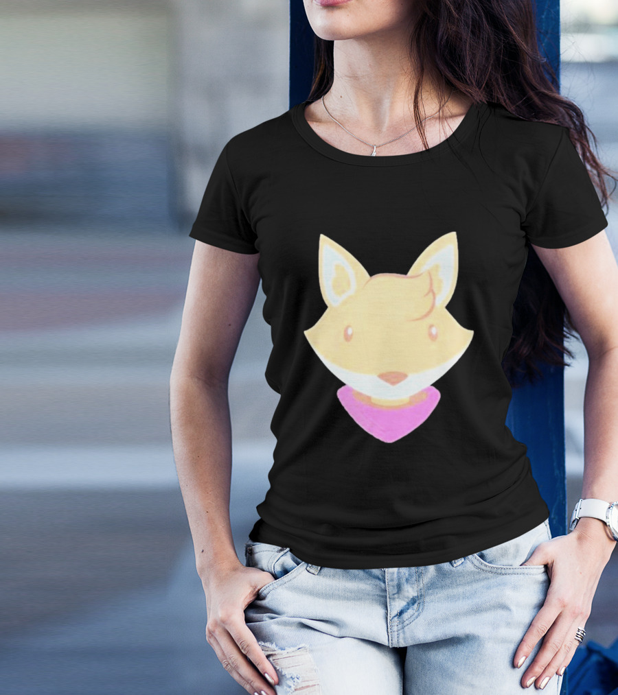 Transgender Positive Tunic Fox Head T-Shirt