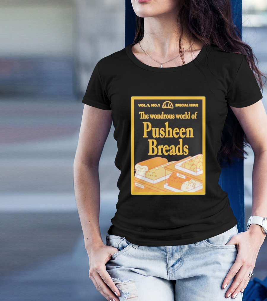 Vol. 1 No. 1 Special Issue The Wondrous World Of Pusheen Breads T-Shirt