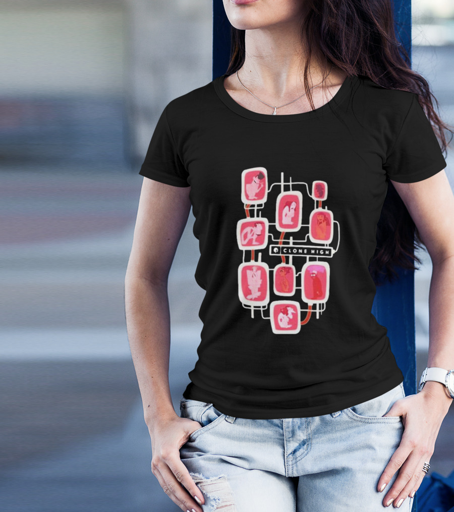 Clone High Character Pods Network Derose T-Shirt