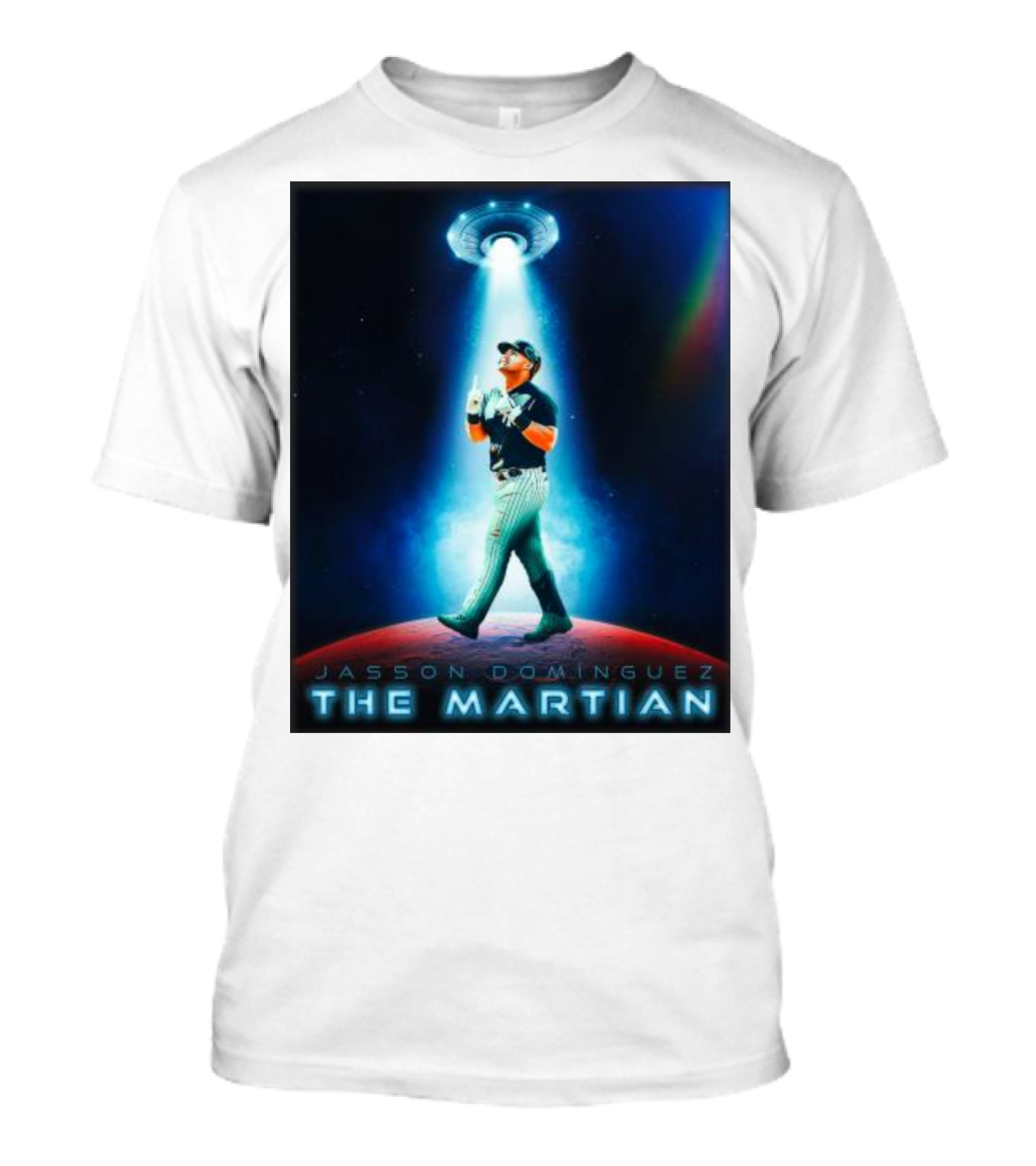 Jasson Domínguez The Martian Journey Under The UFO Light T-Shirt