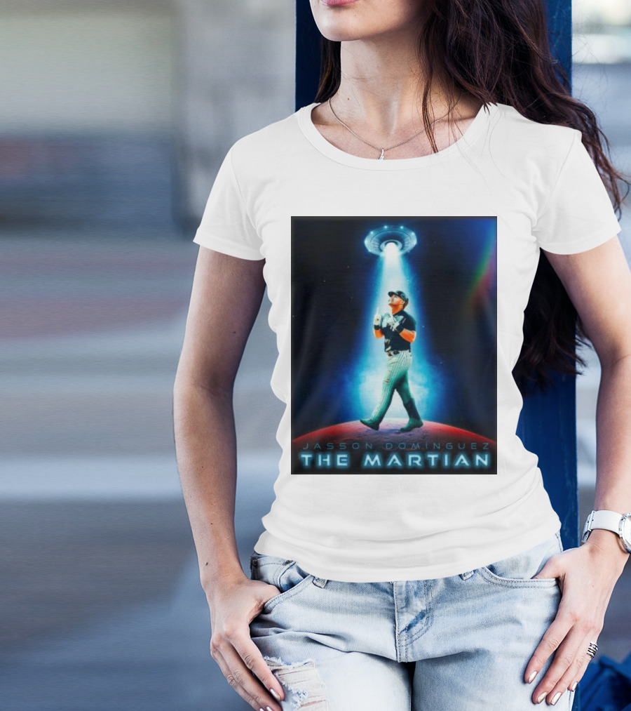 Jasson Domínguez The Martian Journey Under The UFO Light T-Shirt