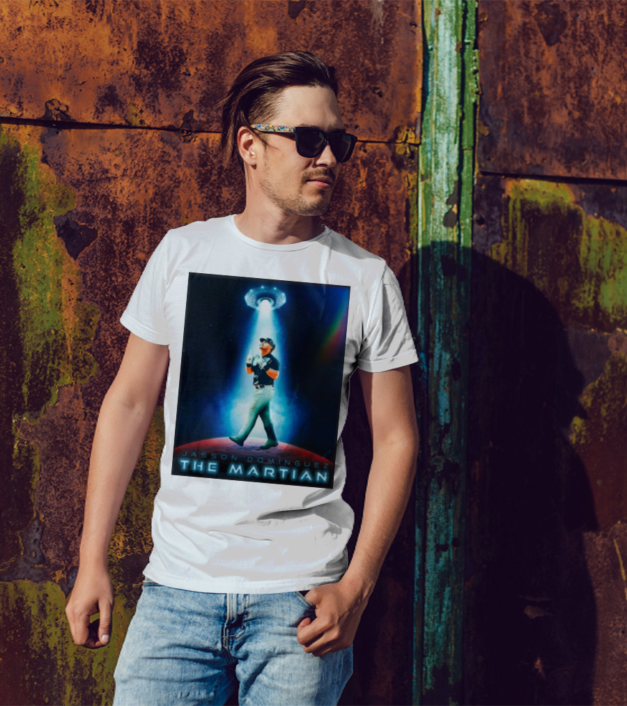 Jasson Domínguez The Martian Journey Under The UFO Light T-Shirt