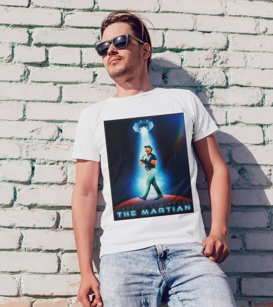 Jasson Domínguez The Martian Journey Under The UFO Light T-Shirt