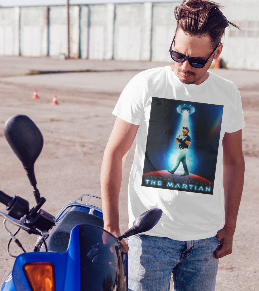 Jasson Domínguez The Martian Journey Under The UFO Light T-Shirt