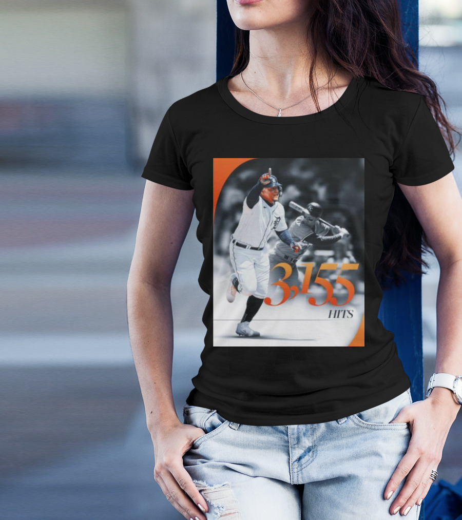 Miguel Cabrera 3155 Hits T-Shirt