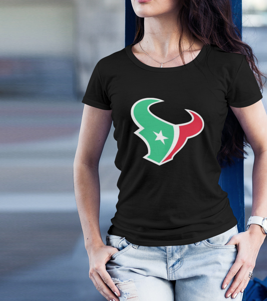 Houston Texans Black Clásico Regio Franklin '47 Mexico-Inspired T-Shirt