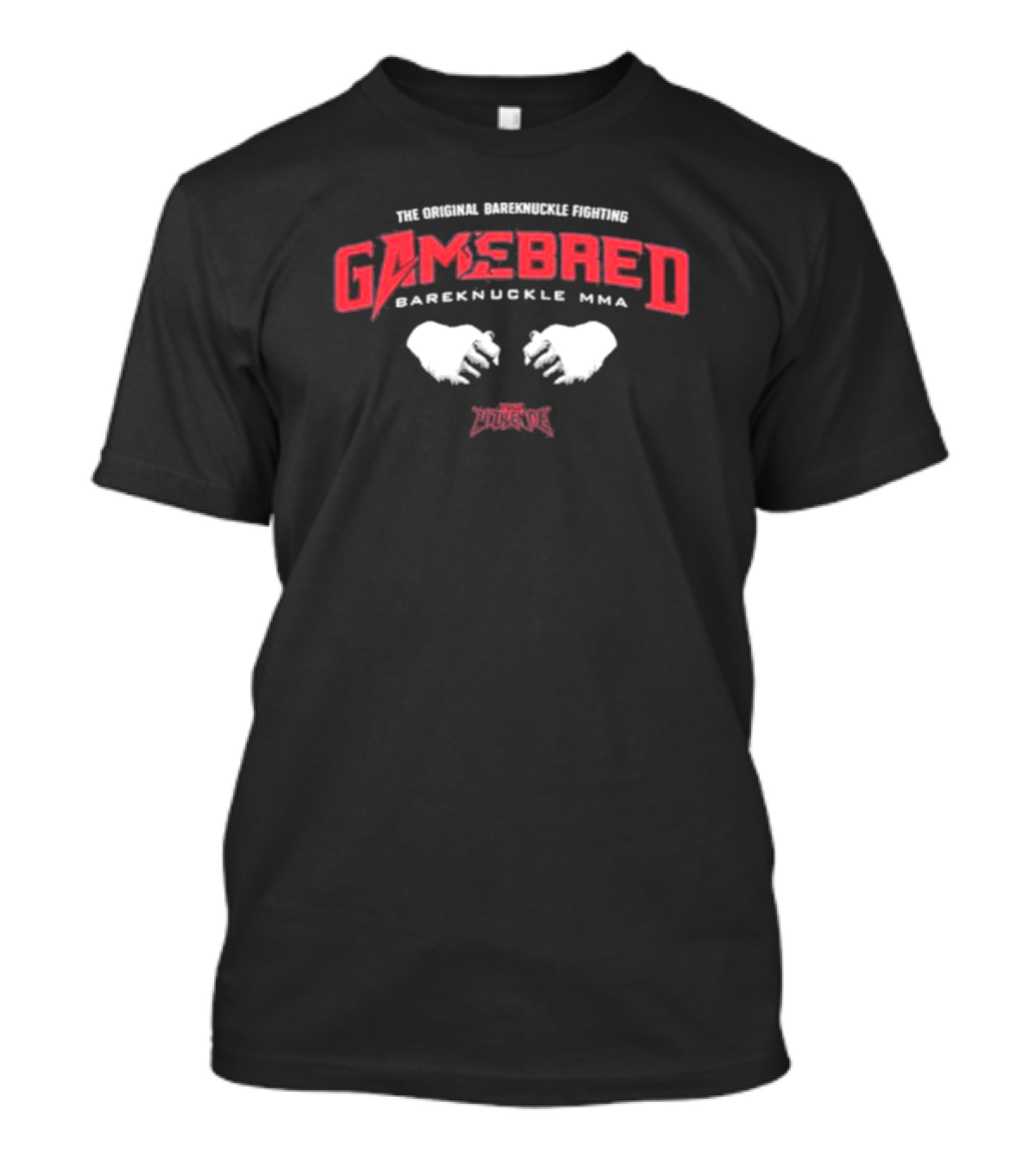 The Original Bareknuckle Fighting Gamebred Bareknuckle MMA The Challenge T-Shirt