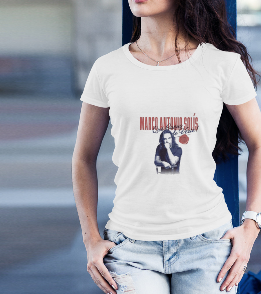 Marco Antonio Solís Quiéreme De Veras T-Shirt