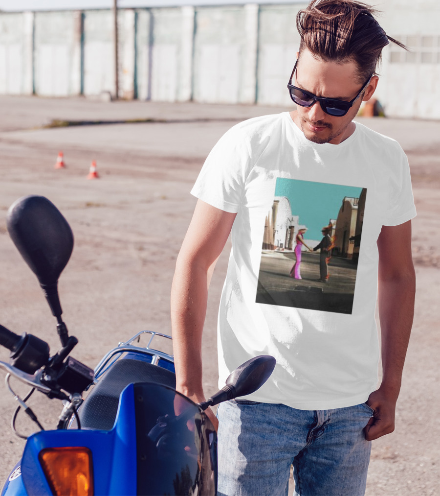 Barbenheimer Pink Floyd Wish You Were Here Scene T-Shirt