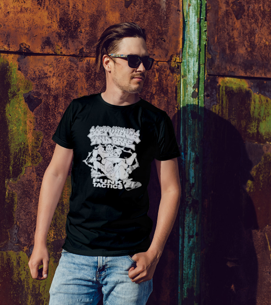 Joey Valence And Brae Punk Tactics Graffiti Character Duo T-Shirt