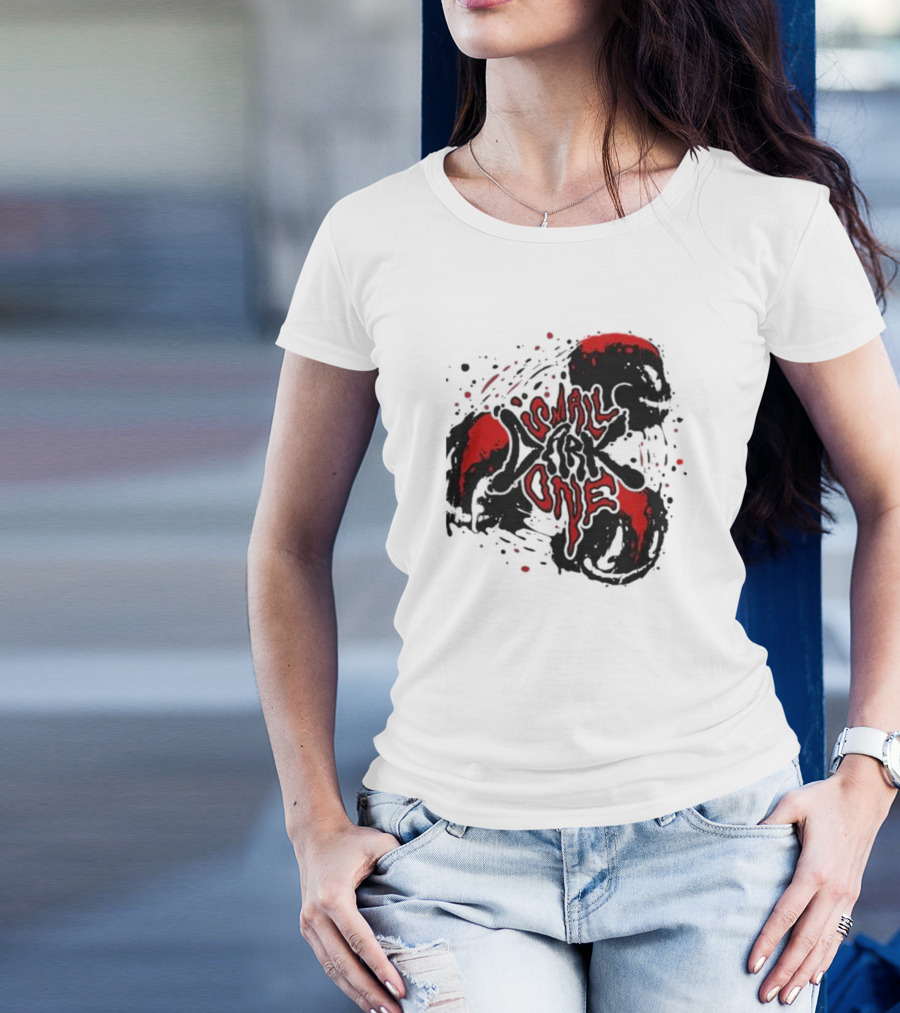 Small Dark One Ink Lil Darkie Symbolic Red And Black T-Shirt