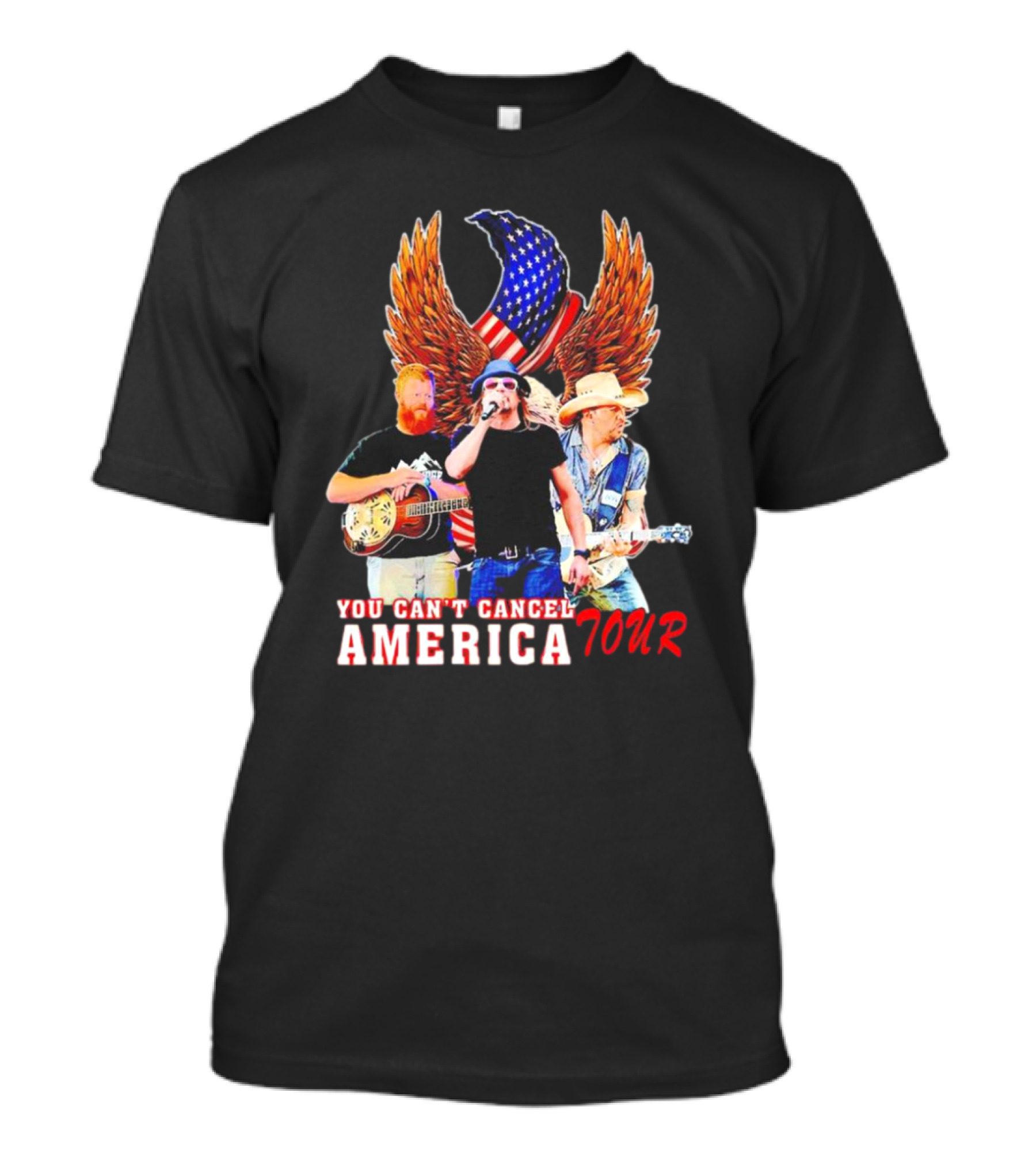 You Cant Cancel America Tour Jason Kid Rock Oliver Anthony T-Shirt
