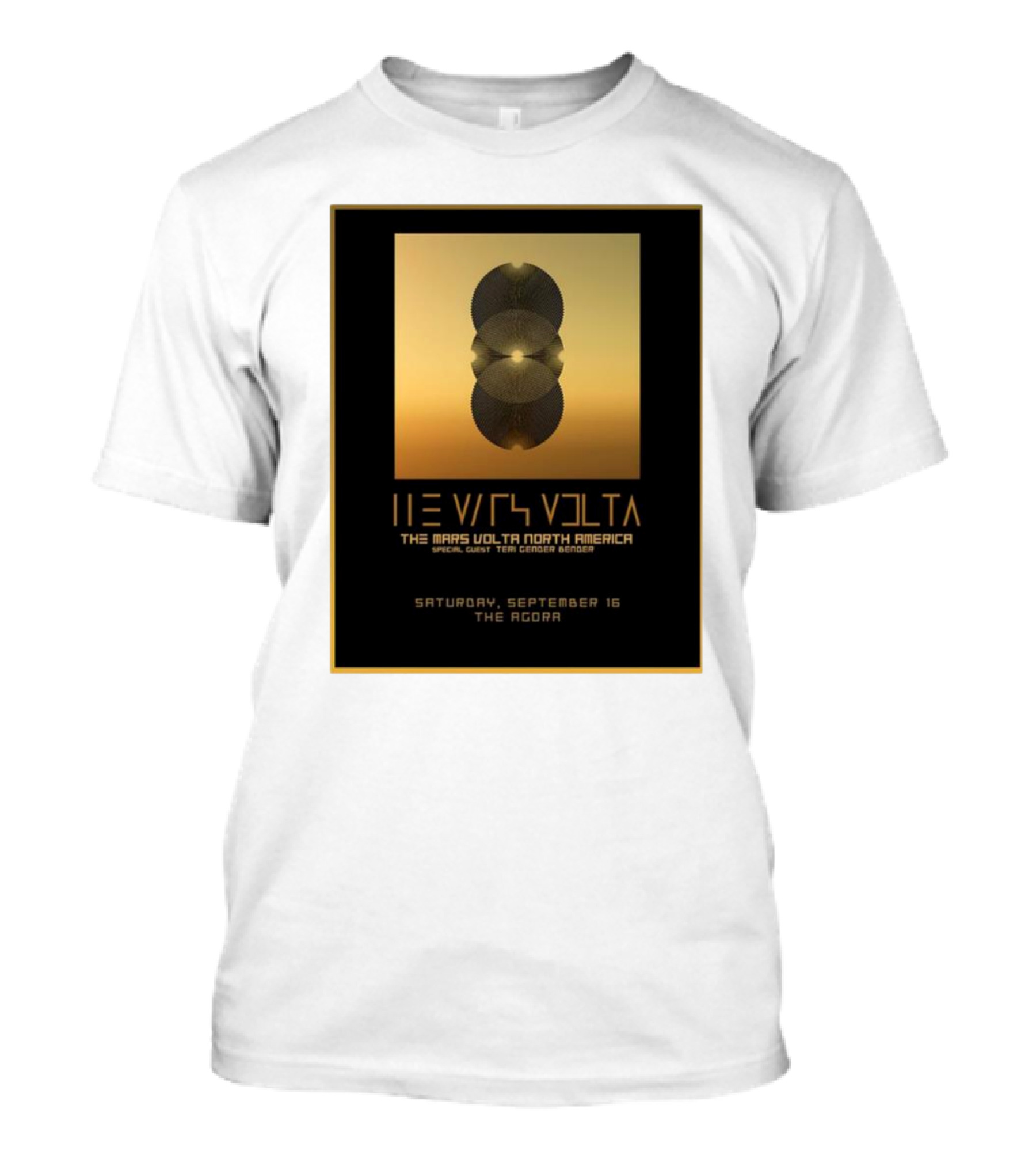 The Mars Volta North America Tour September 16 The Agora Featuring Special Guest Teri Gender Bender T-Shirt