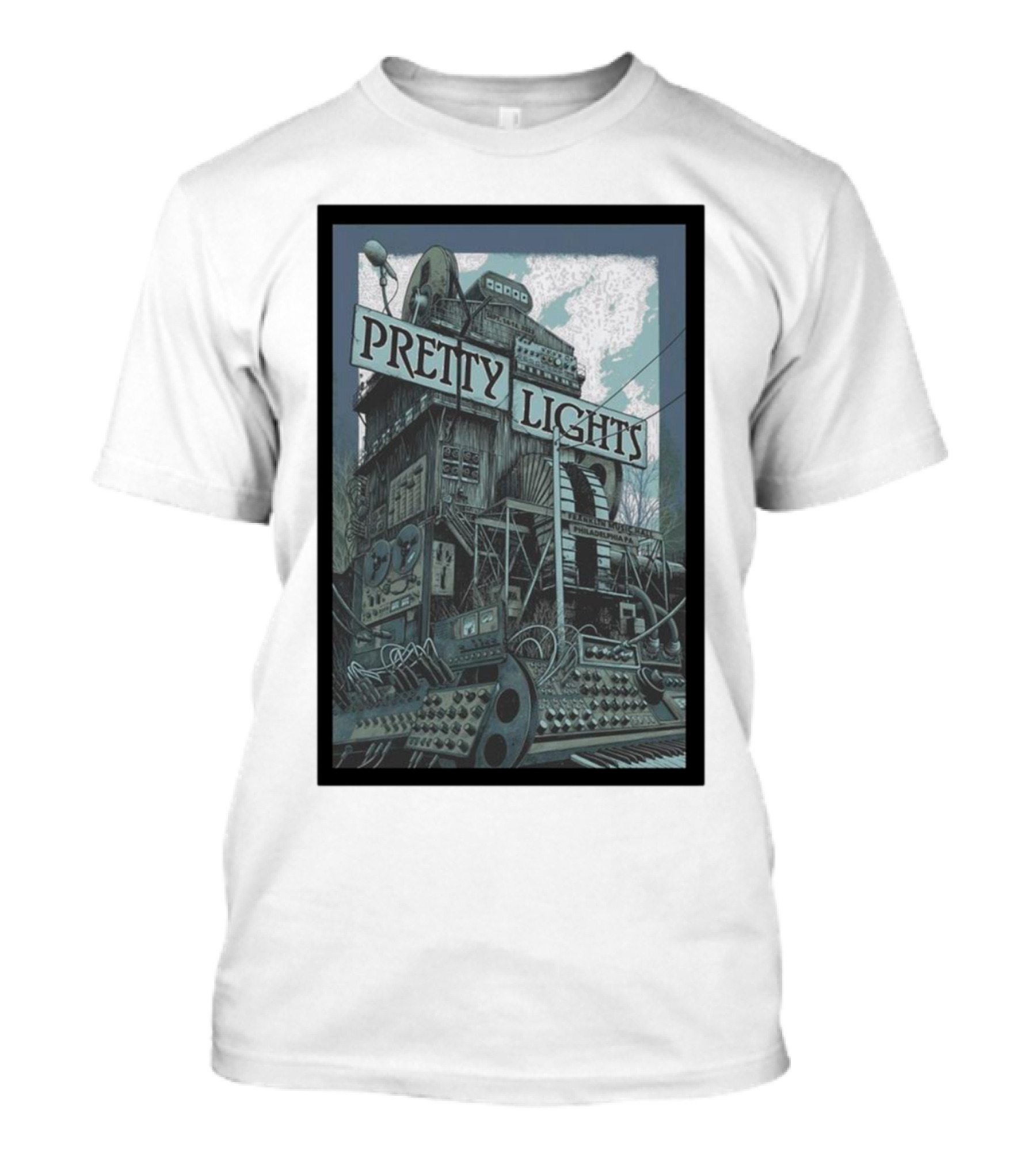 Pretty Lights Tour Sep 16 Vintage Synthesizer T-Shirt