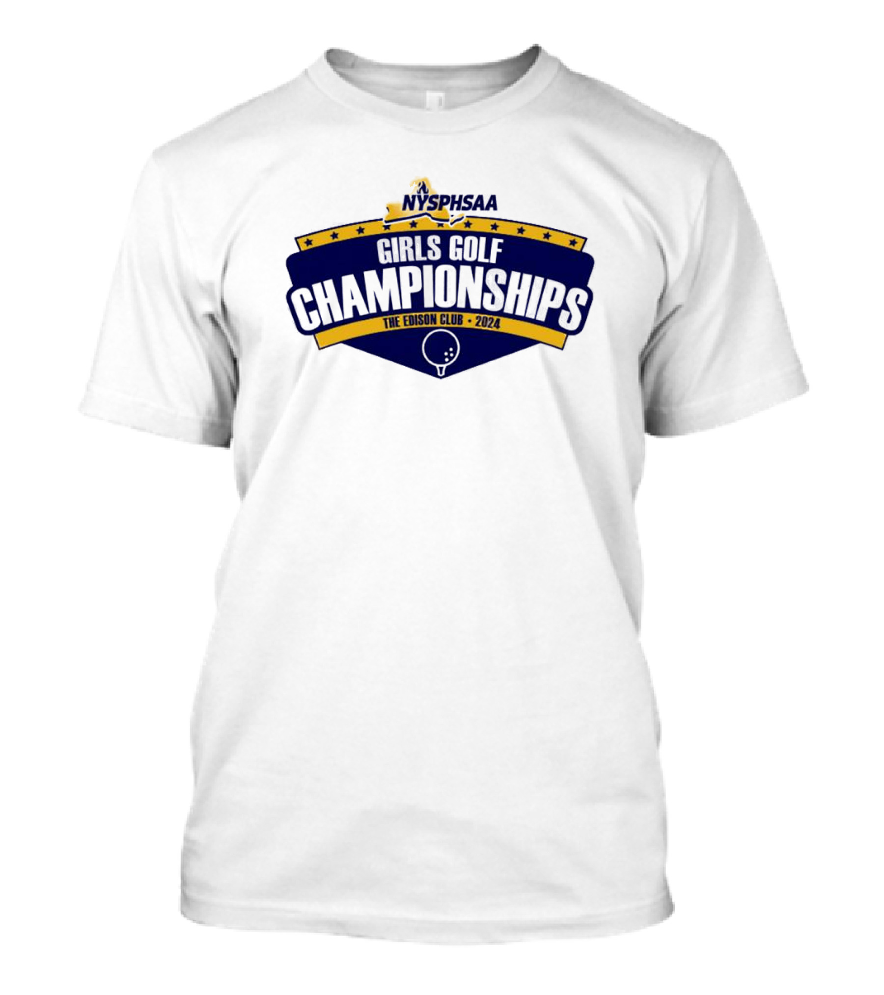 NYSPHSAA Girls Golf Championships The Edison Club T-Shirt