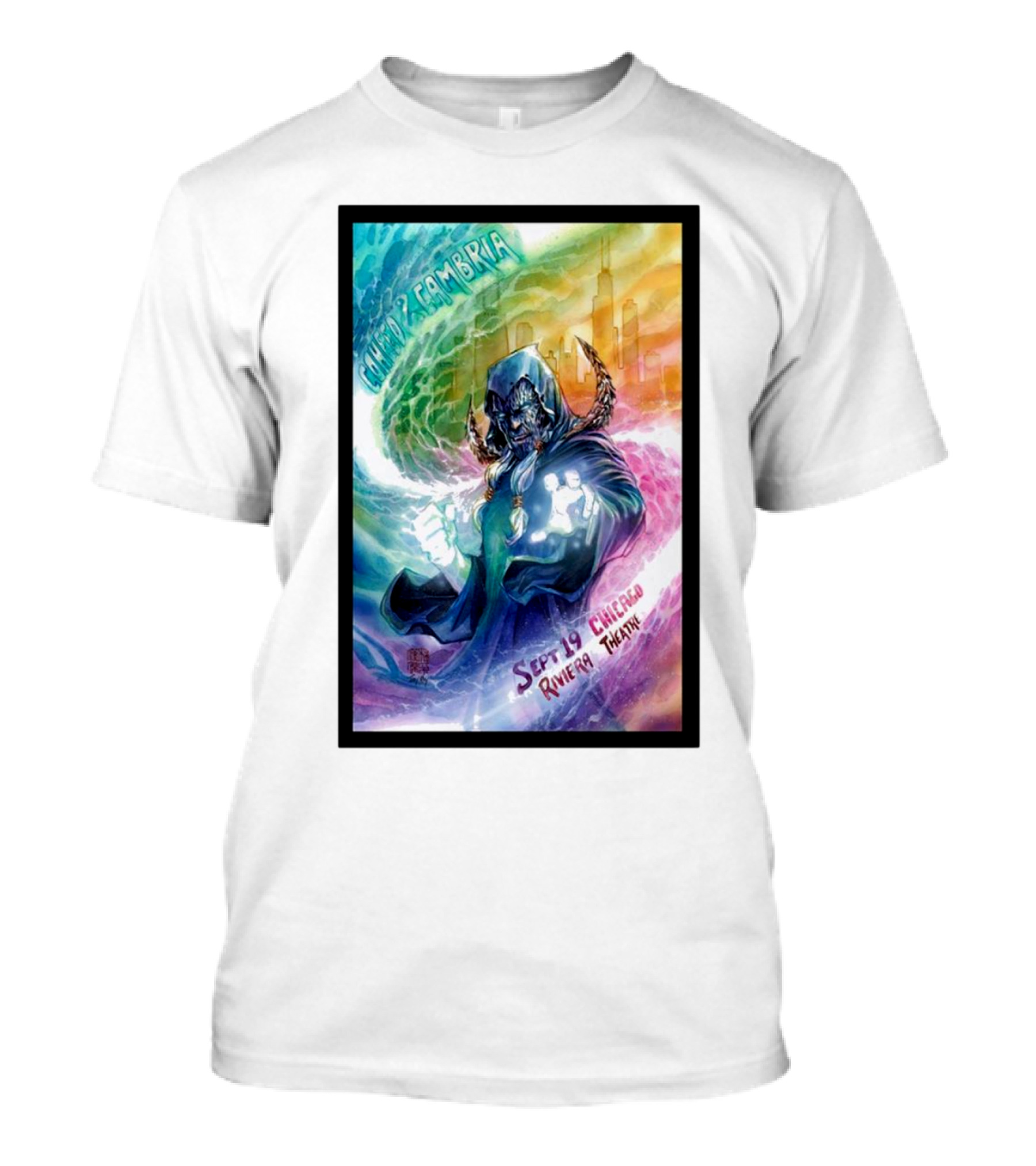 Coheed And Cambria Sept 19 Chicago Riviera Theatre T-Shirt