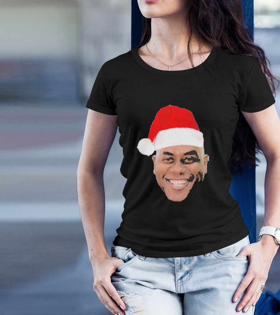 Winter Christmas Ainsley Meme Santa Hat T-Shirt