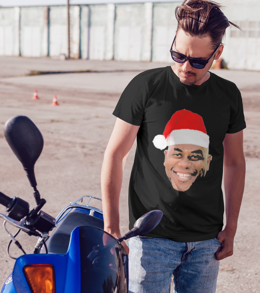 Winter Christmas Ainsley Meme Santa Hat T-Shirt