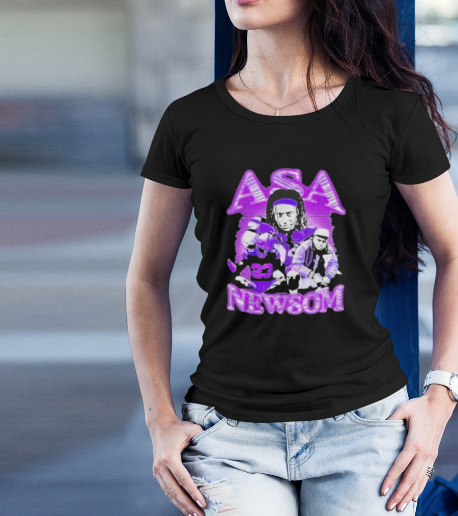 ASA Newsom Vintage Lightweight 23 Football T-Shirt