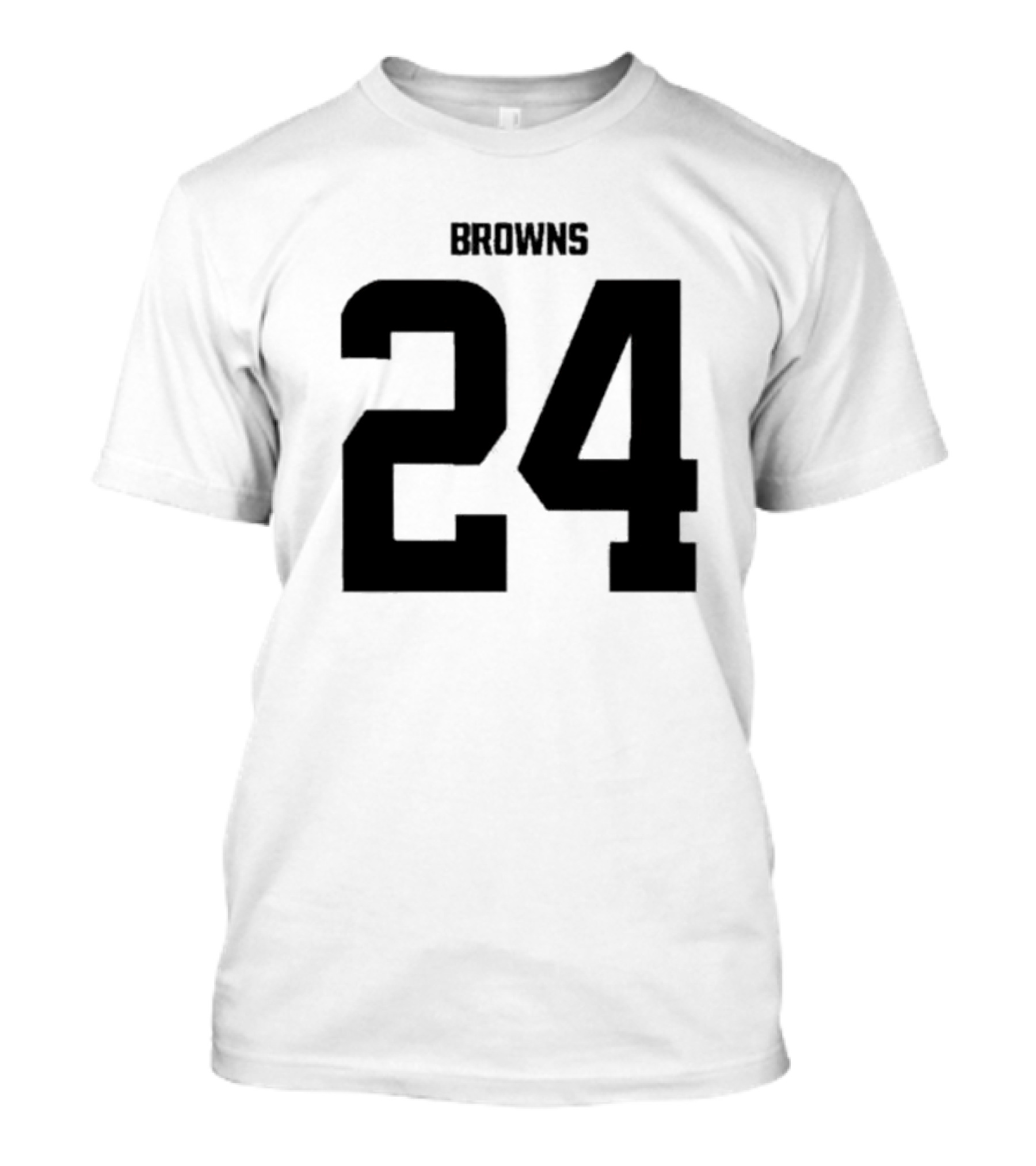 Cleveland Browns Kareem Hunt Nick Chubb Number 24 T-Shirt