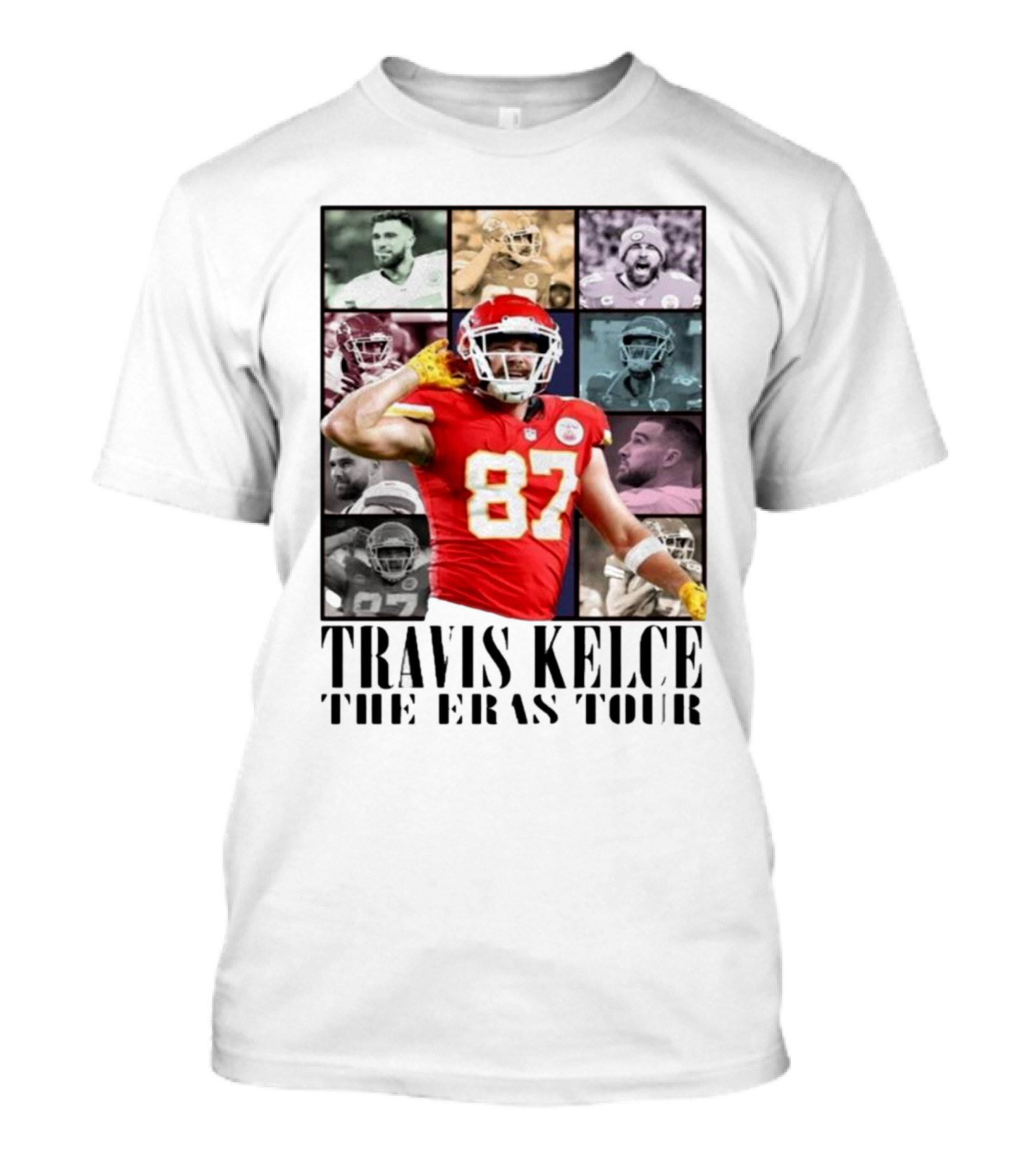 Travis Kelce The Eras Tour Kansas City Chiefs Football Highlights T-Shirt