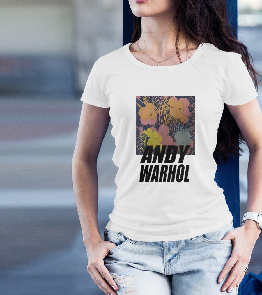 Andy Warhol Flower Pop T-Shirt
