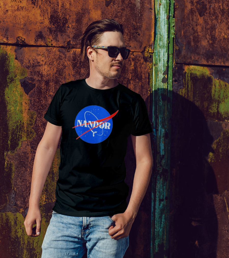 Harvey Guillen Nandor NASA T-Shirt