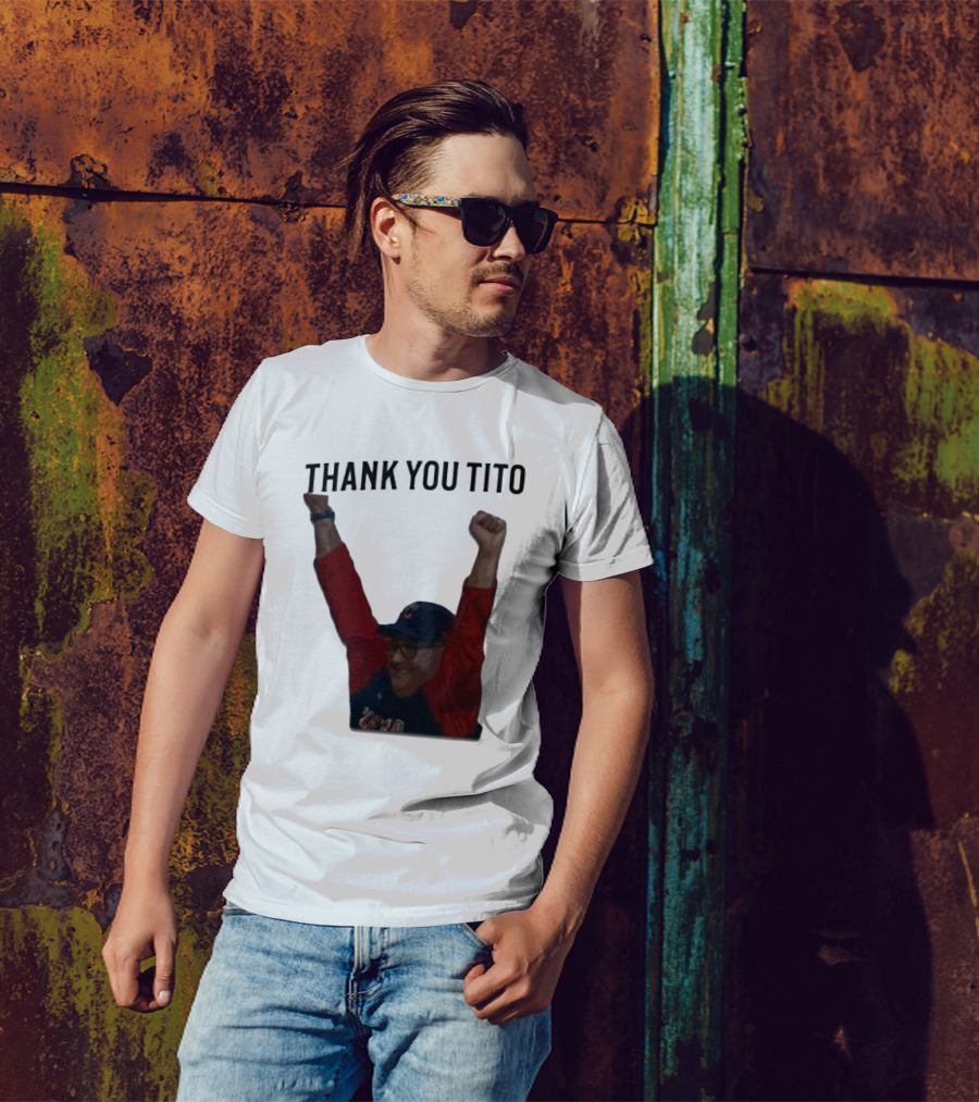 Thank You Tito Guardians Baseball T-Shirt