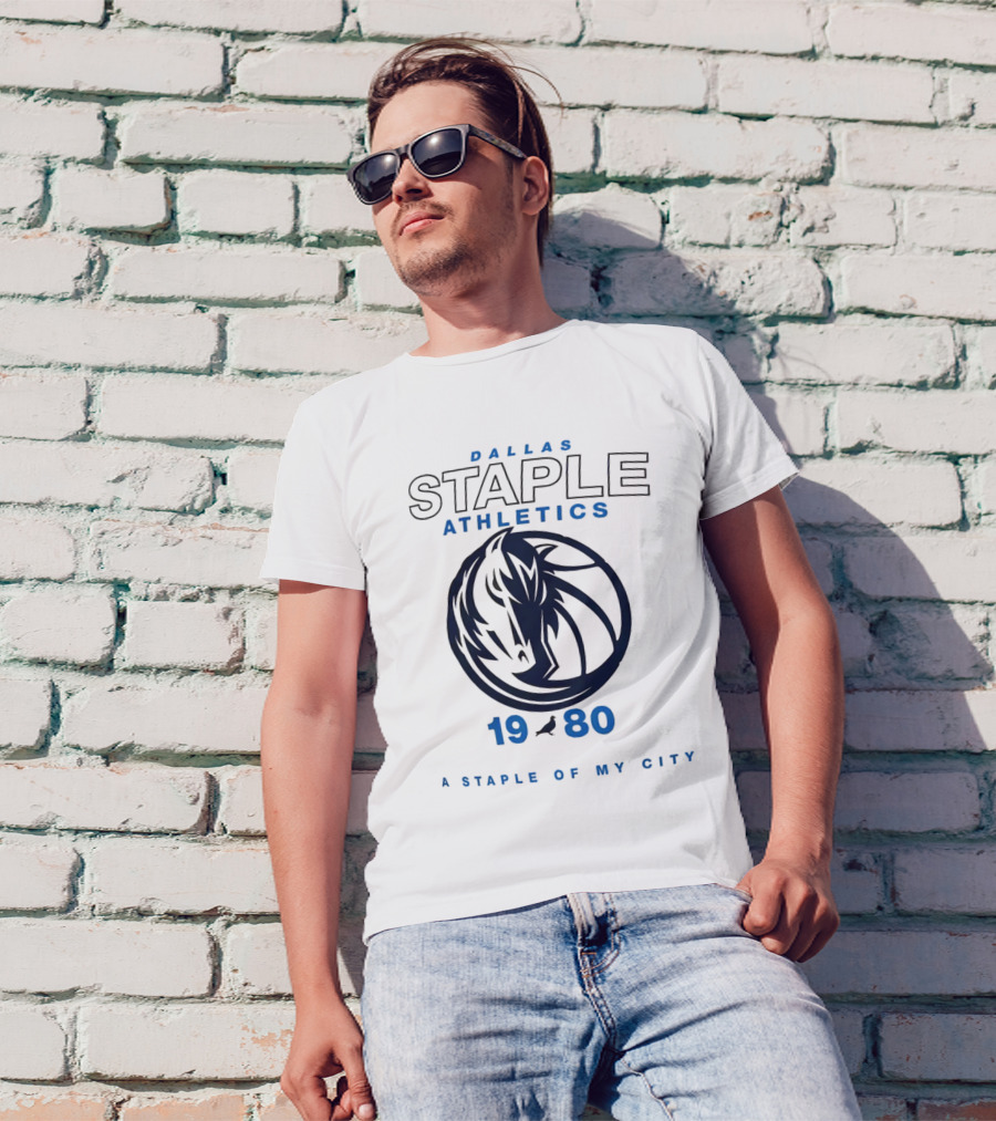 DALLAS STAPLE ATHLETICS 1980 A STAPLE OF MY CITY T-Shirt