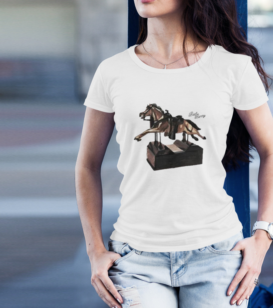 Bad Bunny Un Preview Horse Statue T-Shirt