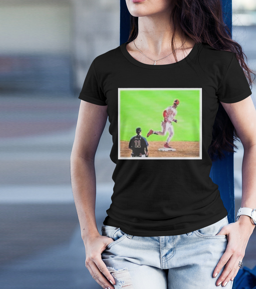 Section 419 Harper Stares Down Arcia Baseball Moment T-Shirt