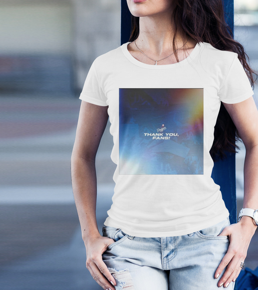 Thank You Dodgers Fans Dodgers Thank You Fans Dodgers T-Shirt