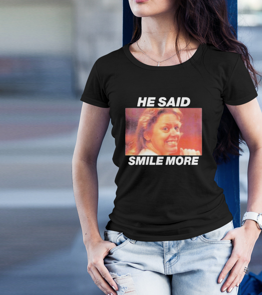 The Cola Corporation Merch Aileen Wournos Smile More He Said T-Shirt