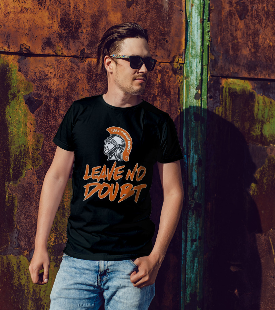 Leave No Doubt Roman Warrior Helmet T-Shirt