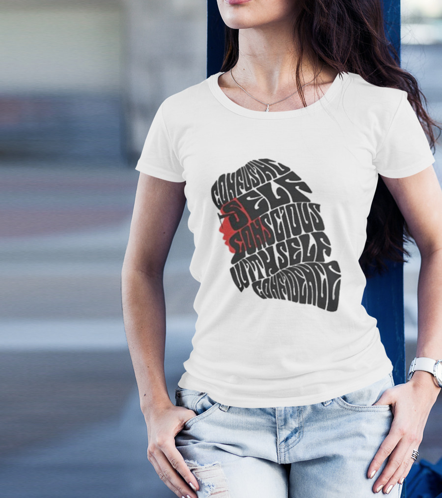 SELF CONSCIOUS H.E.R. Wavy Hair Top T-Shirt