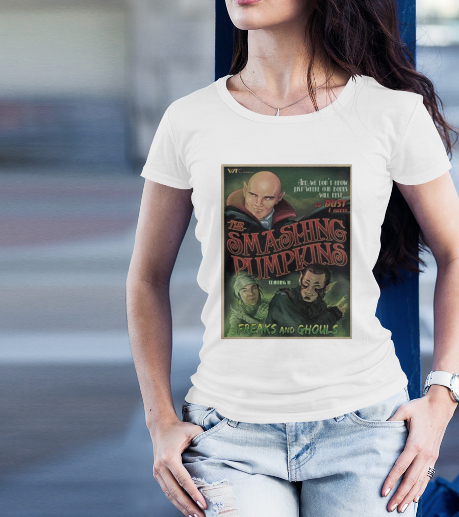 VMC Presents The Smashing Pumpkins Starring In Freaks And Ghouls T-Shirt