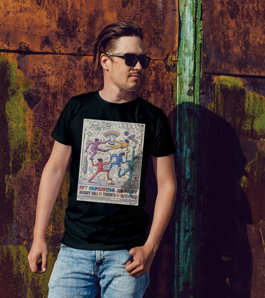 My Morning Jacket Tour 10/17/2023 At Massey Hall Toronto Rainbow Dance T-Shirt
