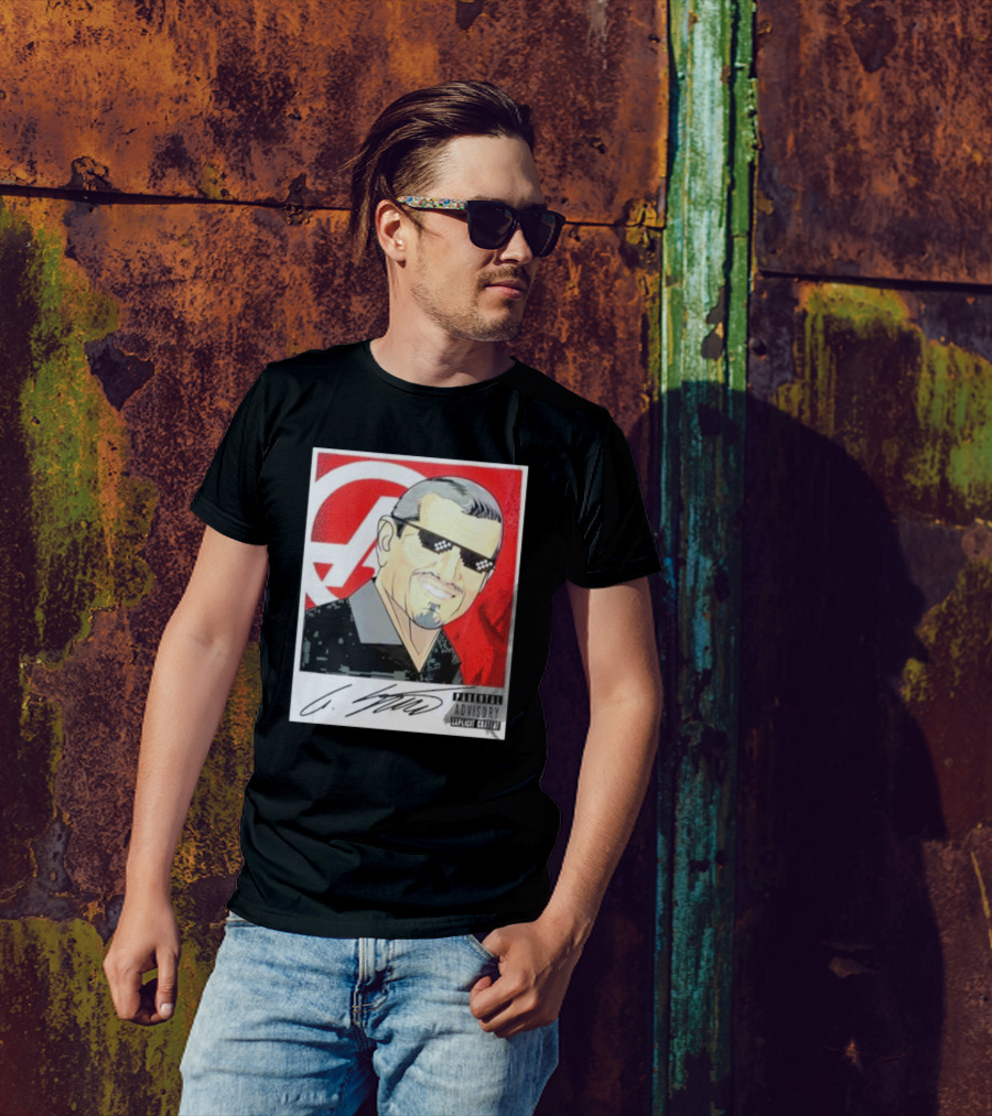 Haas F1 Team Guenther Steiner Parental Advisory Signature T-Shirt