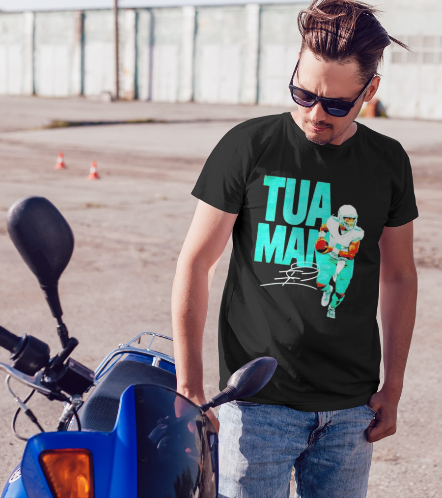 Tua Tagovailoa Miami Tua Man Football Player T-Shirt