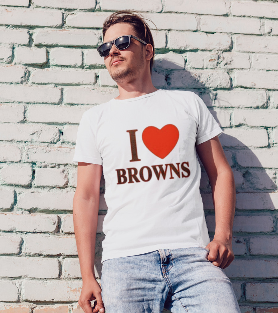 I Heart Browns T-Shirt