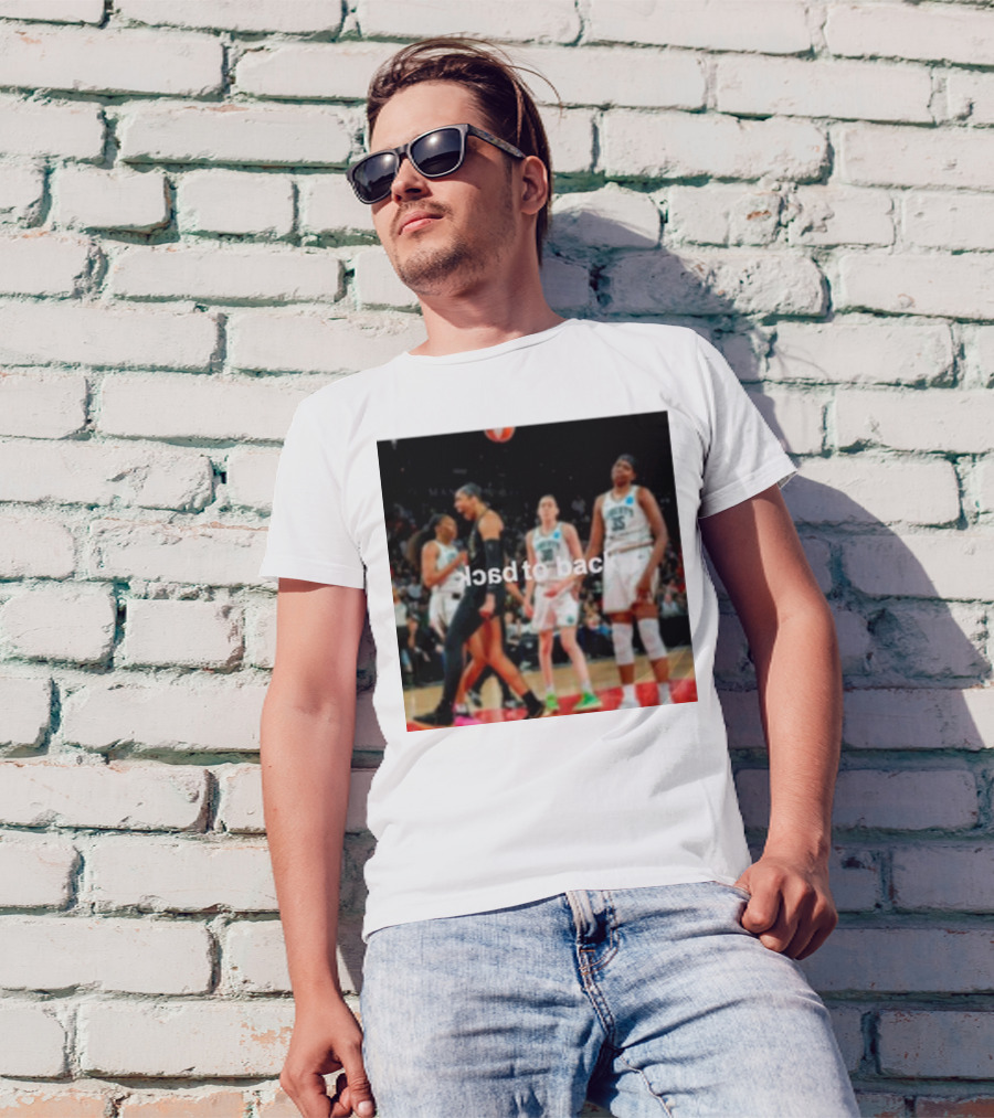 A’ja Wilson Back To Back Basketball Victory T-Shirt
