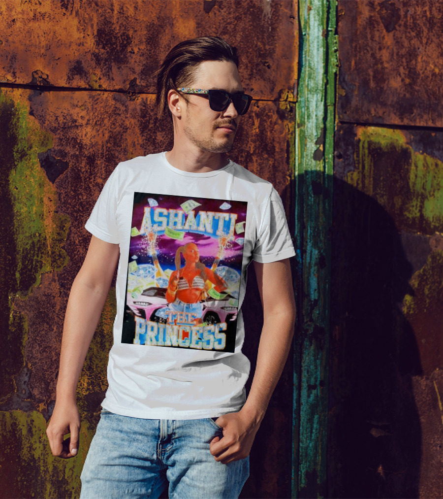 ASHANTI THE PRINCESS MONEY CARS AND SPARKLES T-Shirt