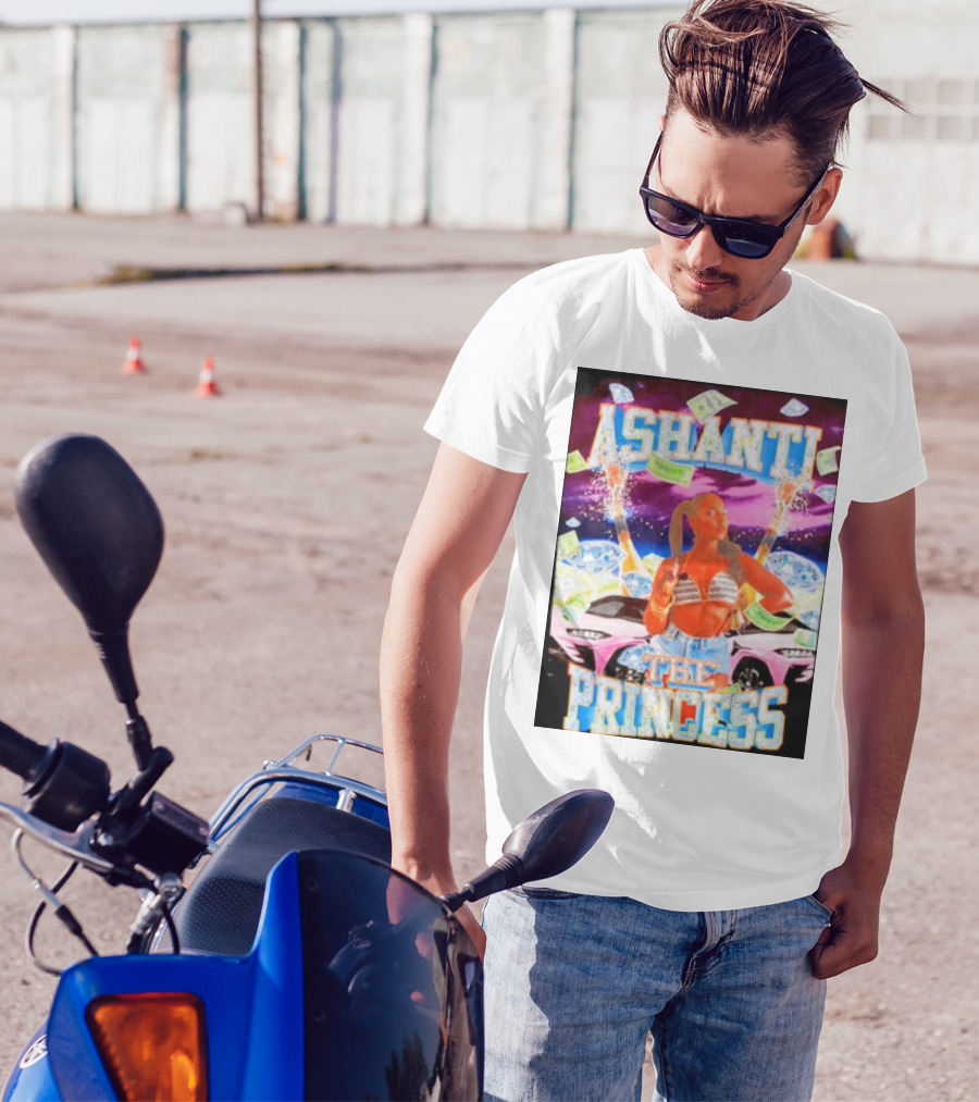 ASHANTI THE PRINCESS MONEY CARS AND SPARKLES T-Shirt