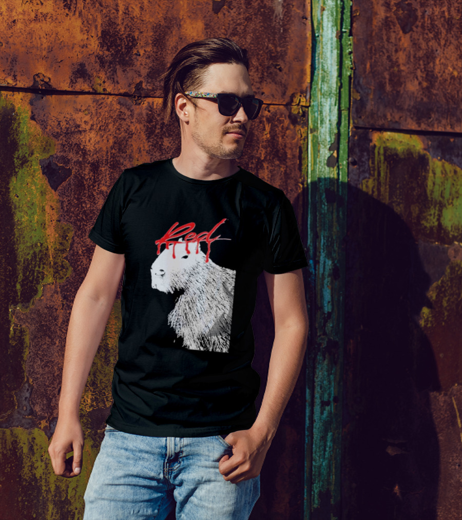 Red Capybara X Carti WLR T-Shirt