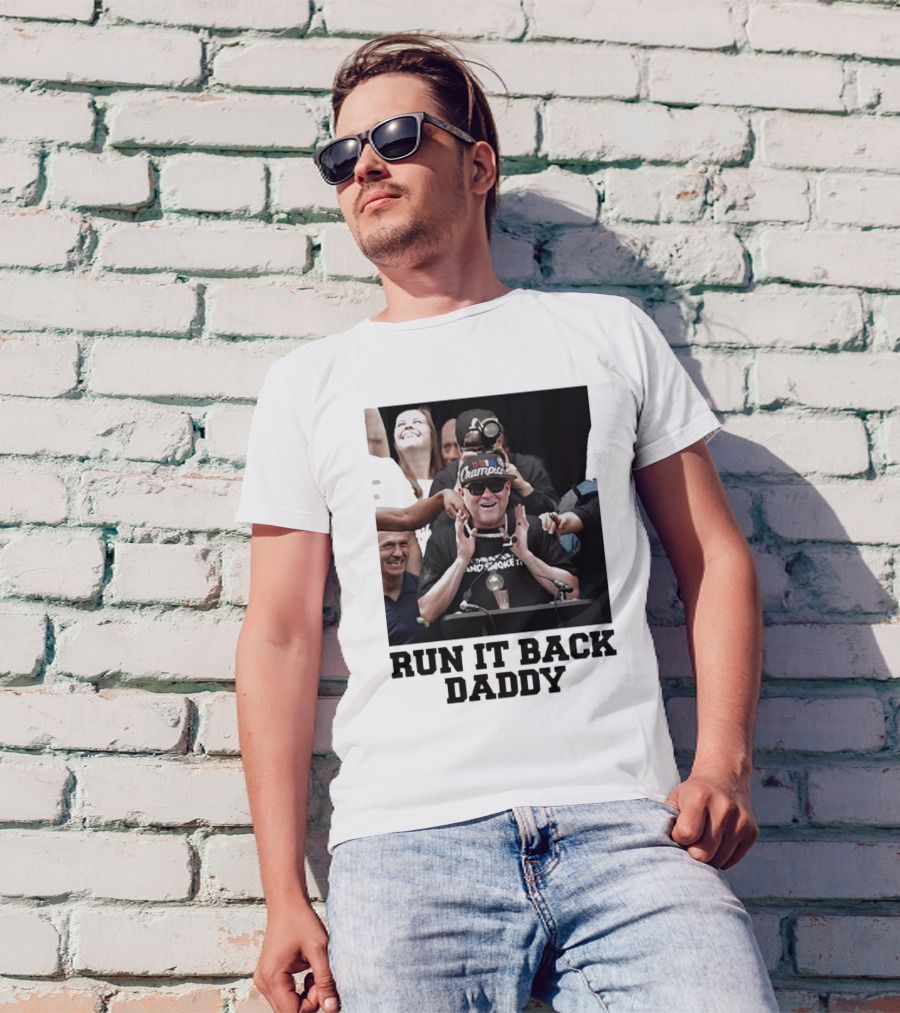Run It Back Daddy Champions Michael Malone Denver Nuggets T-Shirt