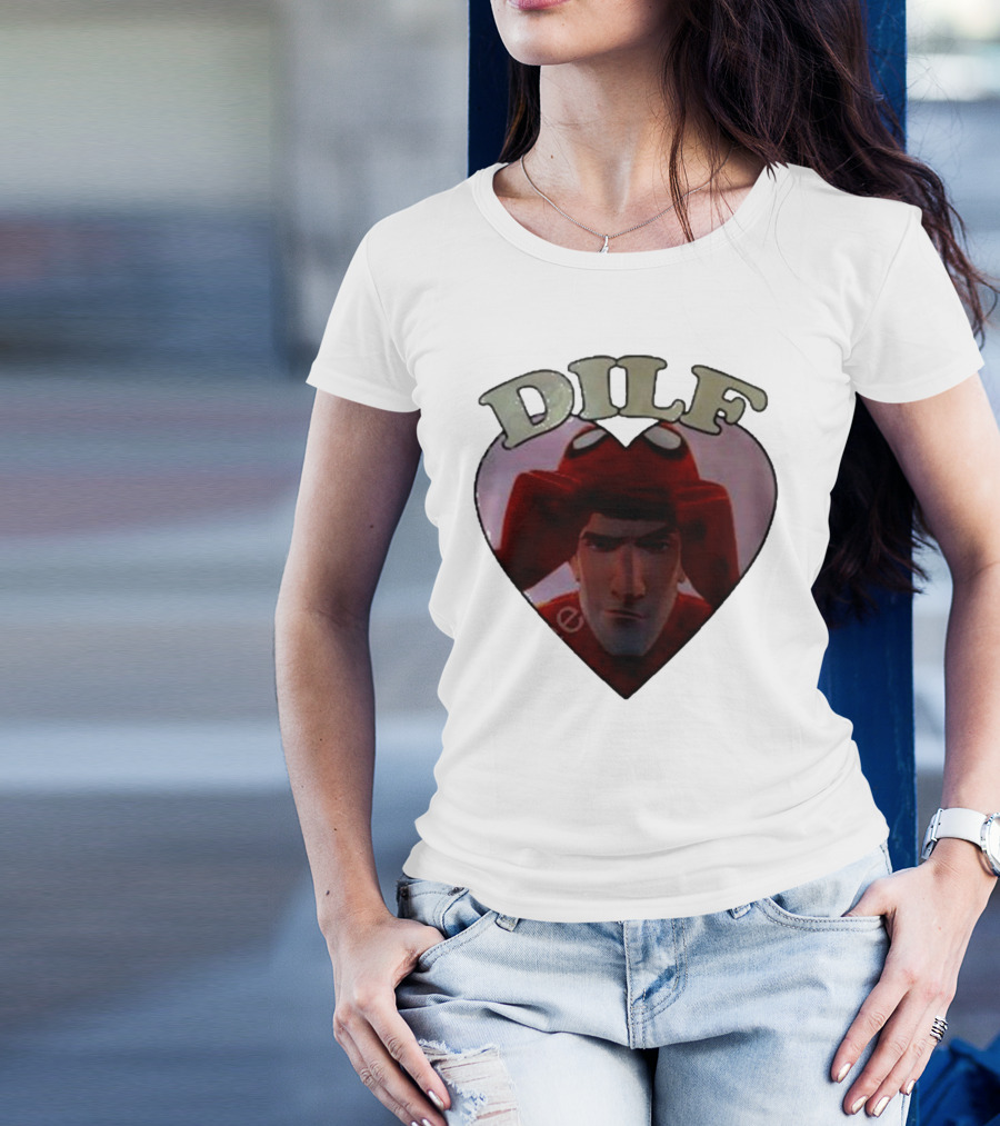 DILF Peter Mustardyardpress Merch Spider Cap Heart T-Shirt