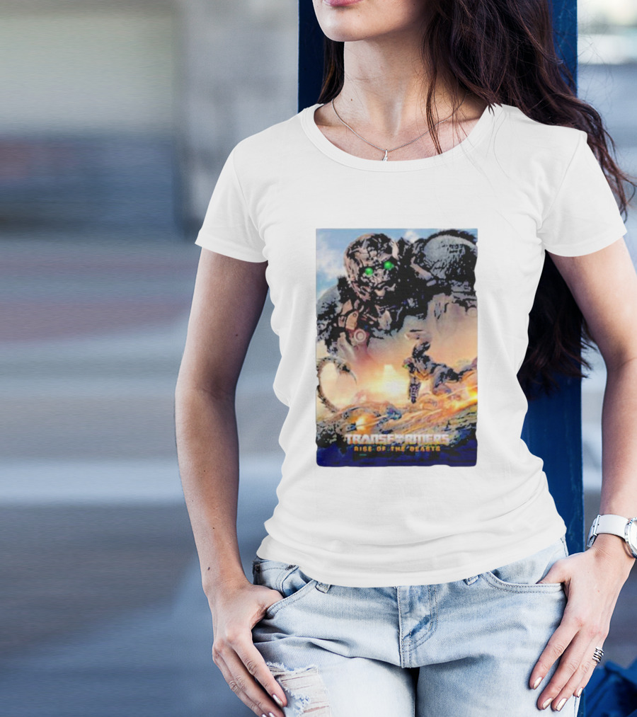 Optimus Primal Transformers Rise Of The Beasts Movie T-Shirt
