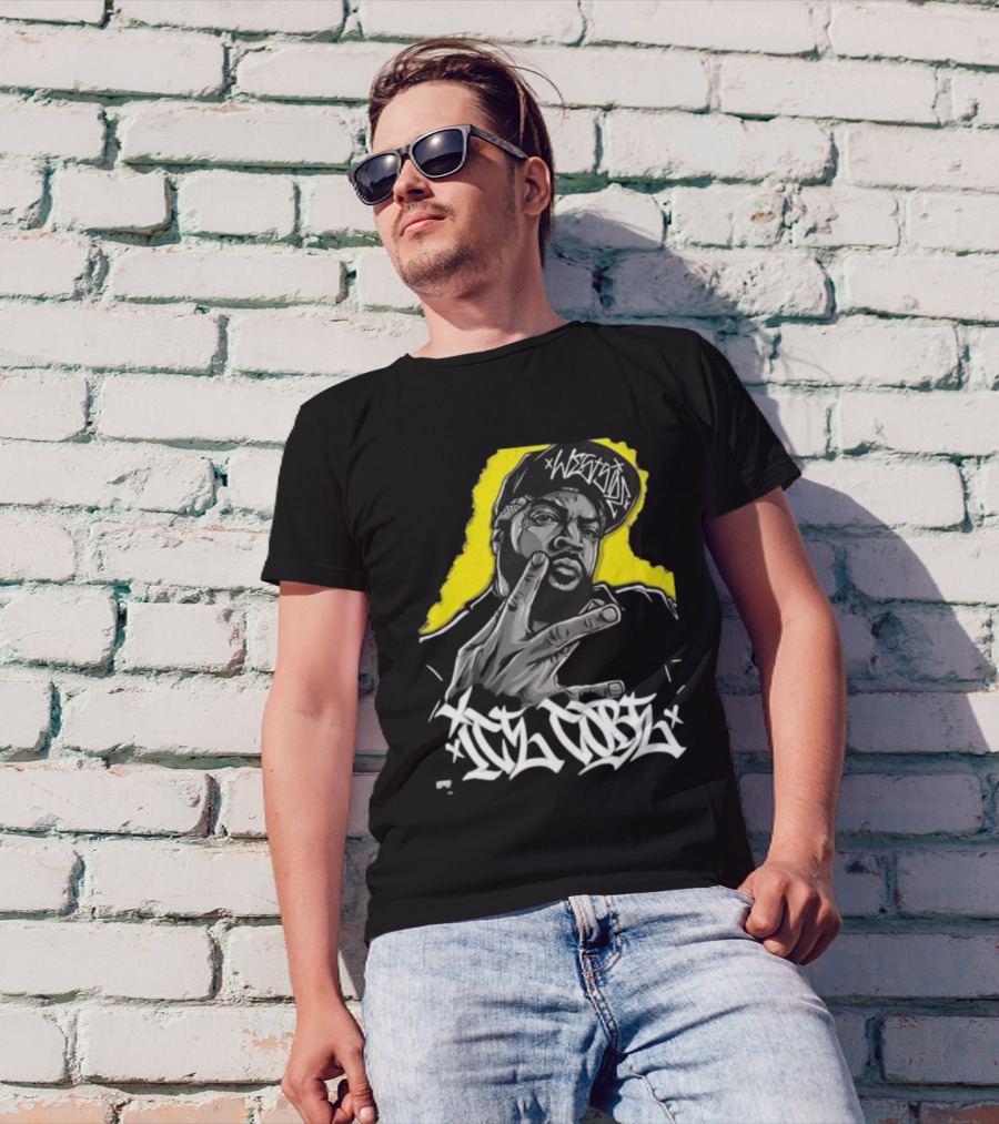 Ice Cube Westside Hand Gesture Hip Hop T-Shirt