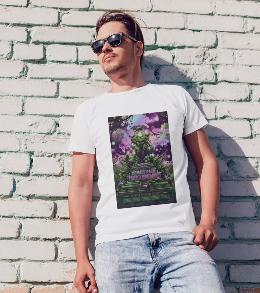 Les Claypool Fearless Flying Frog Brigade The Hunt For Green October T-Shirt